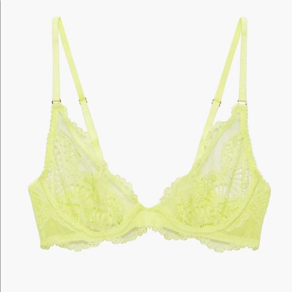 Scalloped Lace Unlined Bra and bottoms NWT 🥰 - Picture 8 of 13